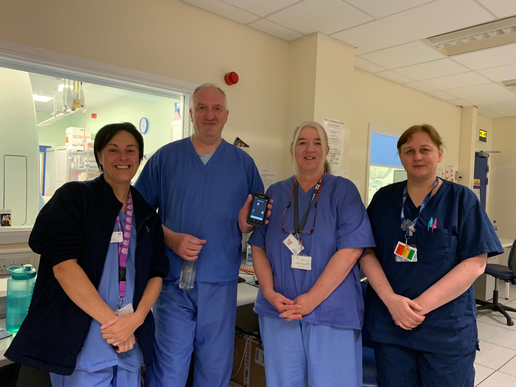 NHS Lothian kicks off the first of NHS Scotland’s Scan for Safety