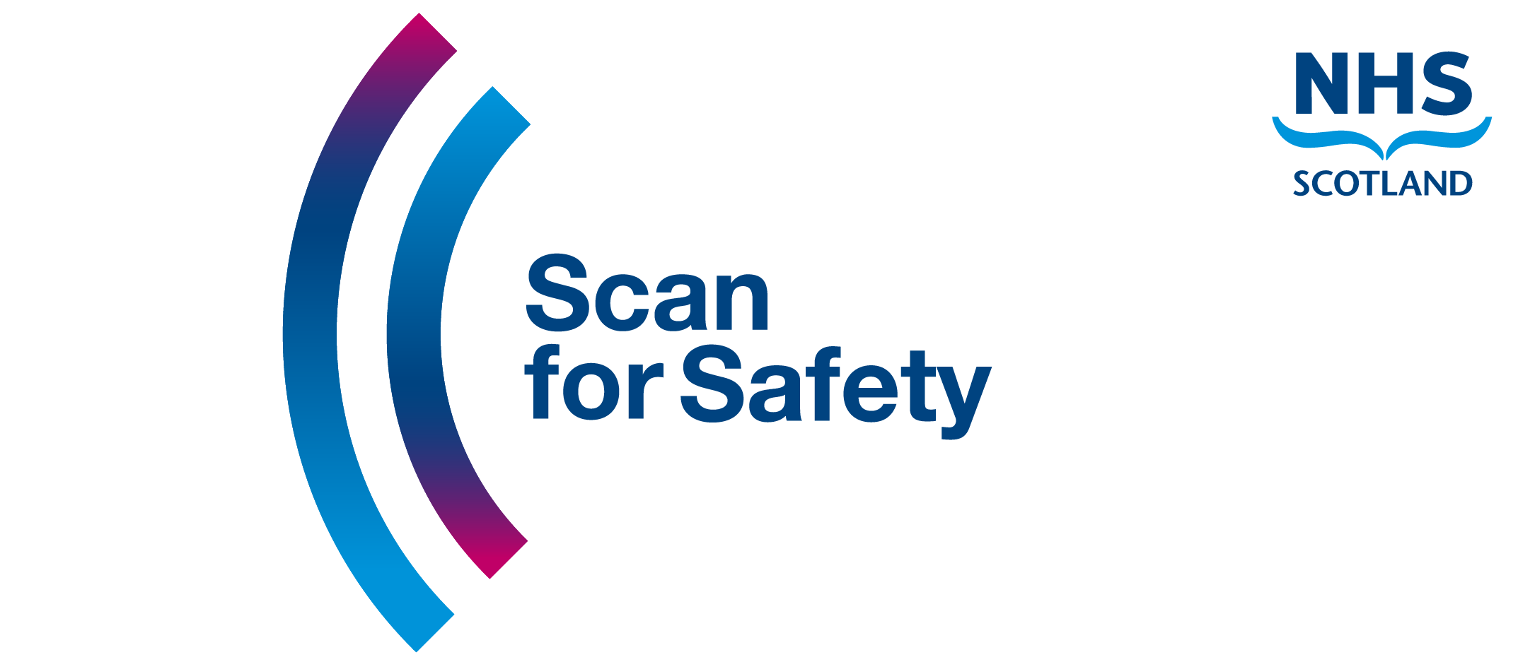 Visual identity for NHS Scotland's Scan for Safety